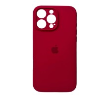 Чохол для смартфона Silicone Full Case AA Camera Protect for Apple iPhone 16 Pro 35,Maroon (FullAAi16P-35)