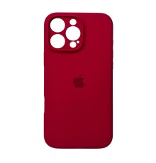 Чохол для смартфона Silicone Full Case AA Camera Protect for Apple iPhone 16 Pro 35,Maroon (FullAAi16P-35)
