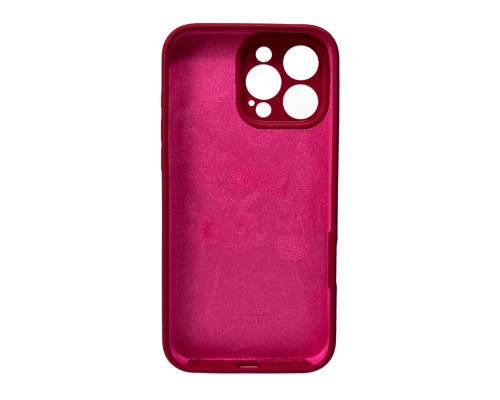 Чохол для смартфона Silicone Full Case AA Camera Protect for Apple iPhone 16 Pro 35,Maroon (FullAAi16P-35)