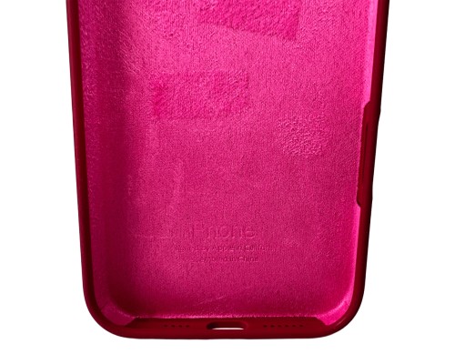 Чохол для смартфона Silicone Full Case AA Camera Protect for Apple iPhone 16 Pro 35,Maroon (FullAAi16P-35)