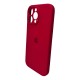 Чохол для смартфона Silicone Full Case AA Camera Protect for Apple iPhone 16 Pro 35,Maroon (FullAAi16P-35)