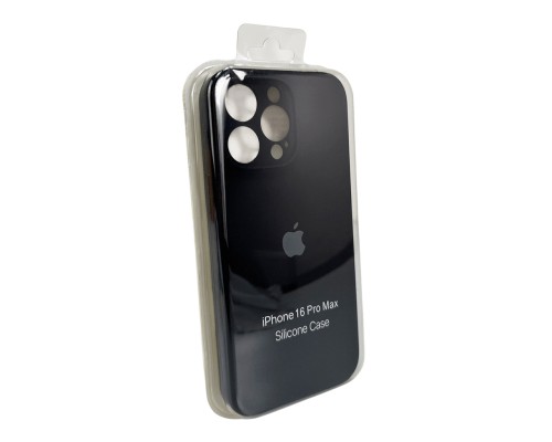 Чохол для смартфона Silicone Full Case AA Camera Protect for Apple iPhone 16 Pro 14,Black (FullAAi16P-14)
