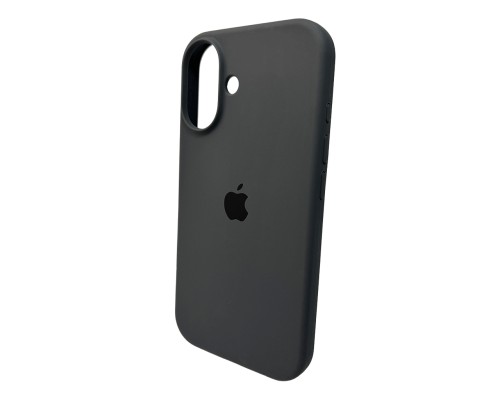 Чохол для смартфона Silicone Full Case AA Open Cam for Apple iPhone 16 12,Dark Grey (FullOpenAAi16-12)