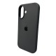 Чохол для смартфона Silicone Full Case AA Open Cam for Apple iPhone 16 12,Dark Grey (FullOpenAAi16-12)