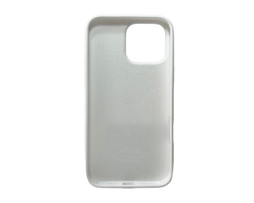 Чохол для смартфона Silicone Full Case AA Open Cam for Apple iPhone 16 Pro Max 8,White (FullOpeAAi16PM-8)