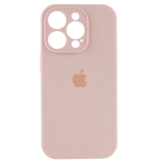 Чохол для смартфона Silicone Full Case AA Camera Protect for Apple iPhone 14 Pro Max 15,Pink Sand (FullAAi14PM-15)