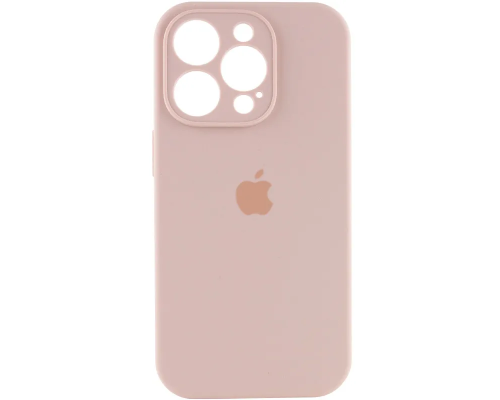 Чохол для смартфона Silicone Full Case AA Camera Protect for Apple iPhone 14 Pro Max 15,Pink Sand (FullAAi14PM-15)