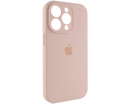 Чохол для смартфона Silicone Full Case AA Camera Protect for Apple iPhone 14 Pro Max 15,Pink Sand (FullAAi14PM-15)