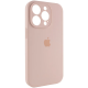 Чохол для смартфона Silicone Full Case AA Camera Protect for Apple iPhone 14 Pro Max 15,Pink Sand (FullAAi14PM-15)