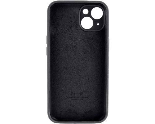 Чохол для смартфона Silicone Full Case AA Camera Protect for Apple iPhone 15 14,Black (FullAAi15-14)