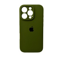 Чохол для смартфона Silicone Full Case AA Camera Protect for Apple iPhone 16 Pro 29,Army Green (FullAAi16P-29)