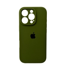 Чохол для смартфона Silicone Full Case AA Camera Protect for Apple iPhone 16 Pro 29,Army Green (FullAAi16P-29)