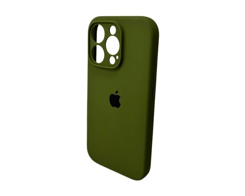 Чохол для смартфона Silicone Full Case AA Camera Protect for Apple iPhone 16 Pro 29,Army Green (FullAAi16P-29)