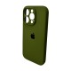 Чохол для смартфона Silicone Full Case AA Camera Protect for Apple iPhone 16 Pro 29,Army Green (FullAAi16P-29)