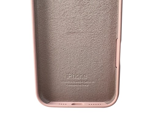 Чохол для смартфона Silicone Full Case AA Camera Protect for Apple iPhone 16 Pro Max 15,Pink Sand (FullAAi16PM-15)