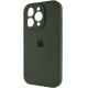 Чохол для смартфона Silicone Full Case AA Camera Protect for Apple iPhone 13 Pro 40,Atrovirens (FullAAi13P-40)