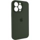 Чохол для смартфона Silicone Full Case AA Camera Protect for Apple iPhone 13 Pro 40,Atrovirens (FullAAi13P-40)
