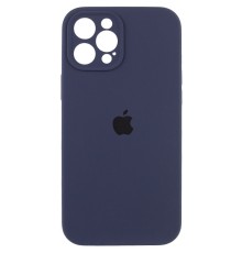 Чохол для смартфона Silicone Full Case AA Camera Protect for Apple iPhone 12 Pro 7,Dark Blue (FullAAi12P-7)