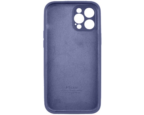 Чохол для смартфона Silicone Full Case AA Camera Protect for Apple iPhone 12 Pro 7,Dark Blue (FullAAi12P-7)