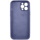 Чохол для смартфона Silicone Full Case AA Camera Protect for Apple iPhone 12 Pro 7,Dark Blue (FullAAi12P-7)