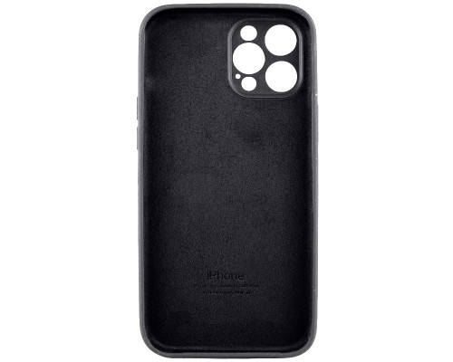 Чохол для смартфона Silicone Full Case AA Camera Protect for Apple iPhone 12 Pro 14,Black (FullAAi12P-14)