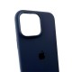Чохол для смартфона Silicone Full Case AA Open Cam for Apple iPhone 16 Pro Max 7,Dark Blue (FullOpeAAi16PM-7)