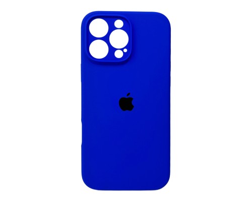 Чохол для смартфона Silicone Full Case AA Camera Protect for Apple iPhone 16 Pro 45,Shiny Blue (FullAAi16P-45)