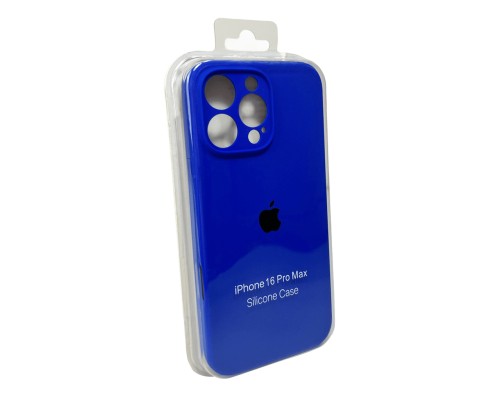 Чохол для смартфона Silicone Full Case AA Camera Protect for Apple iPhone 16 Pro 45,Shiny Blue (FullAAi16P-45)