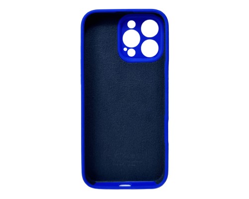Чохол для смартфона Silicone Full Case AA Camera Protect for Apple iPhone 16 Pro 45,Shiny Blue (FullAAi16P-45)