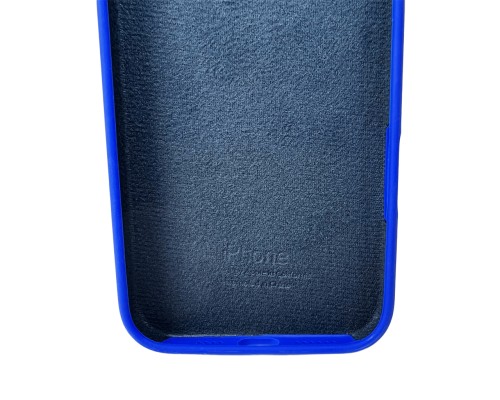 Чохол для смартфона Silicone Full Case AA Camera Protect for Apple iPhone 16 Pro 45,Shiny Blue (FullAAi16P-45)