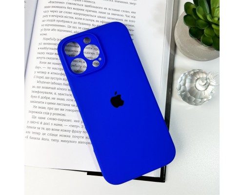 Чохол для смартфона Silicone Full Case AA Camera Protect for Apple iPhone 16 Pro 45,Shiny Blue (FullAAi16P-45)