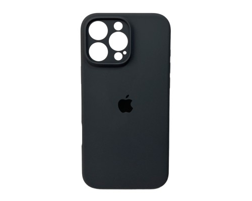 Чохол для смартфона Silicone Full Case AA Camera Protect for Apple iPhone 16 Pro Max 12,Dark Grey (FullAAi16PM-12)