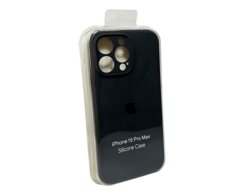 Чохол для смартфона Silicone Full Case AA Camera Protect for Apple iPhone 16 Pro Max 12,Dark Grey (FullAAi16PM-12)