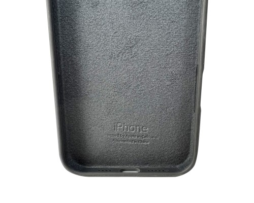 Чохол для смартфона Silicone Full Case AA Camera Protect for Apple iPhone 16 Pro Max 12,Dark Grey (FullAAi16PM-12)