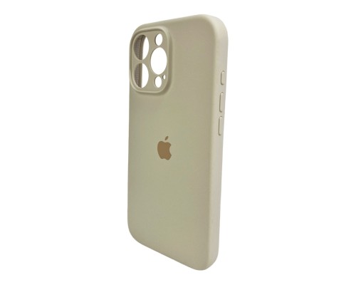 Чохол для смартфона Silicone Full Case AA Camera Protect for Apple iPhone 16 Pro Max 9,Antique White (FullAAi16PM-9)