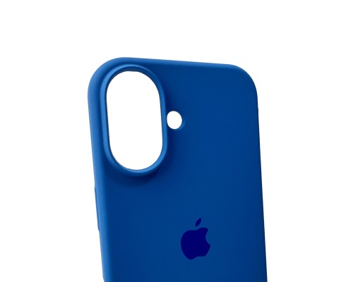 Чохол для смартфона Silicone Full Case AA Open Cam for Apple iPhone 16 3,Royal Blue (FullOpeAAi16-3)
