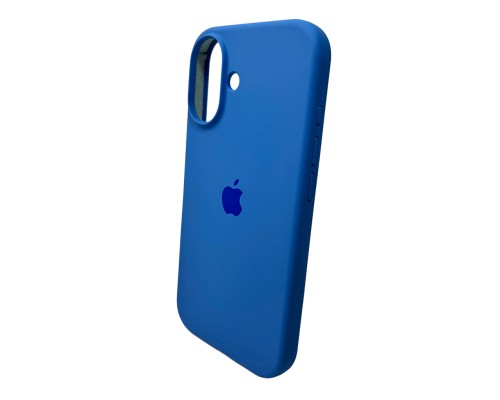 Чохол для смартфона Silicone Full Case AA Open Cam for Apple iPhone 16 3,Royal Blue (FullOpeAAi16-3)