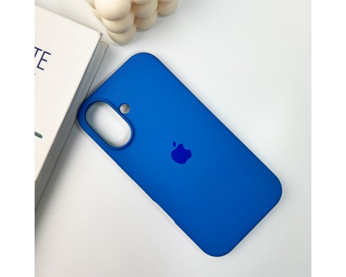 Чохол для смартфона Silicone Full Case AA Open Cam for Apple iPhone 16 3,Royal Blue (FullOpeAAi16-3)