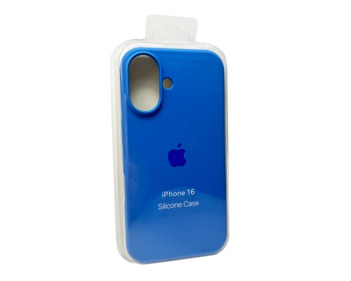 Чохол для смартфона Silicone Full Case AA Open Cam for Apple iPhone 16 3,Royal Blue (FullOpeAAi16-3)