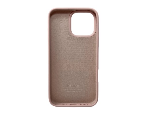 Чохол для смартфона Silicone Full Case AA Open Cam for Apple iPhone 16 Pro Max 15,Pink Sand (FullOpenAAi16PM-15)