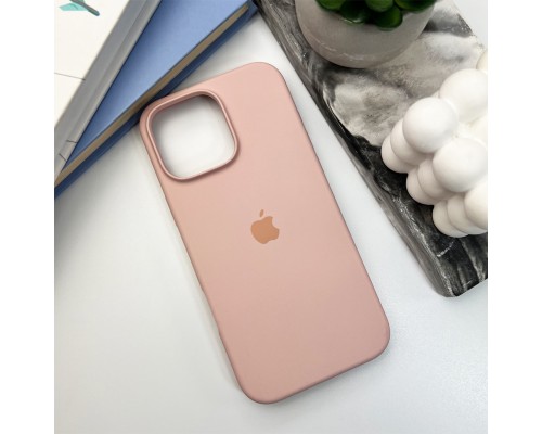 Чохол для смартфона Silicone Full Case AA Open Cam for Apple iPhone 16 Pro Max 15,Pink Sand (FullOpenAAi16PM-15)