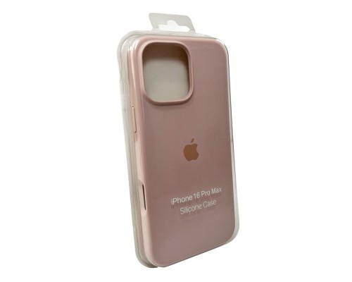 Чохол для смартфона Silicone Full Case AA Open Cam for Apple iPhone 16 Pro Max 15,Pink Sand (FullOpenAAi16PM-15)