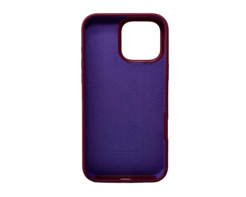 Чохол для смартфона Silicone Full Case AA Open Cam for Apple iPhone 16 Pro Max 47,Plum (FullOpeAAi16PM-47)