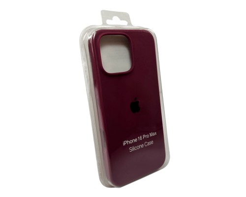 Чохол для смартфона Silicone Full Case AA Open Cam for Apple iPhone 16 Pro Max 47,Plum (FullOpeAAi16PM-47)