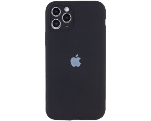 Чохол для смартфона Silicone Full Case AA Camera Protect for Apple iPhone 11 Pro Max 14,Black (FullAAi11PM-14)