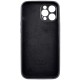 Чохол для смартфона Silicone Full Case AA Camera Protect for Apple iPhone 11 Pro Max 14,Black (FullAAi11PM-14)
