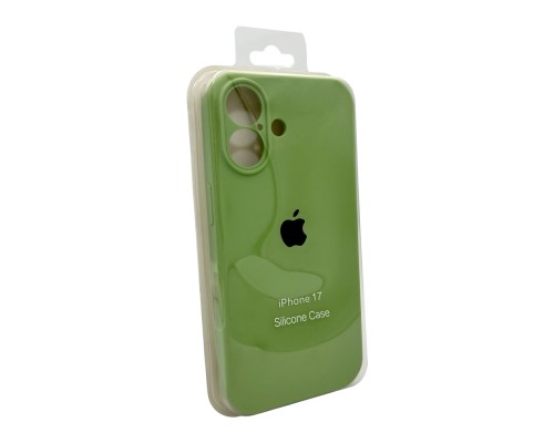Чохол для смартфона Silicone Full Case AA Camera Protect for Apple iPhone 17 1,Mint (FullAAi17-1)