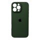 Чохол для смартфона Silicone Full Case AA Camera Protect for Apple iPhone 16 Pro 40,Atrovirens (FullAAi16P-40)