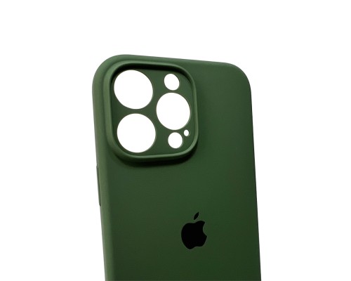 Чохол для смартфона Silicone Full Case AA Camera Protect for Apple iPhone 16 Pro 40,Atrovirens (FullAAi16P-40)