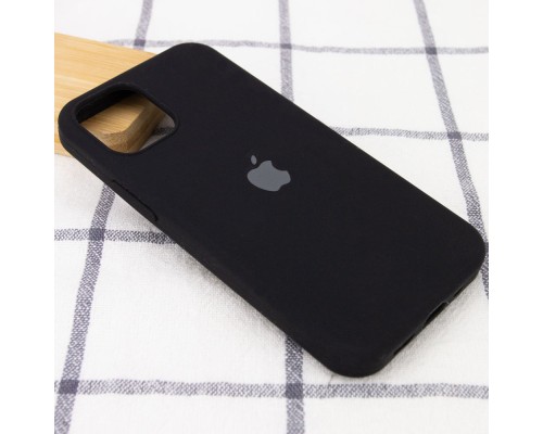 Чохол для смартфона Silicone Full Case AA Open Cam for Apple iPhone 15 Pro Max 14,Black (FullOpeAAi15PM-14)